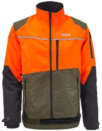KOX Forstjacke Transform Olivgrün/Orange Größe 46/48