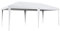 Outsunny Carpa Plegable Gazebo 6x3 m Cenador Plegable con Altura Ajustable en 3 Niveles Toldo Anti-UV y Bolsa de Transporte para Camping Fiestas Blanco