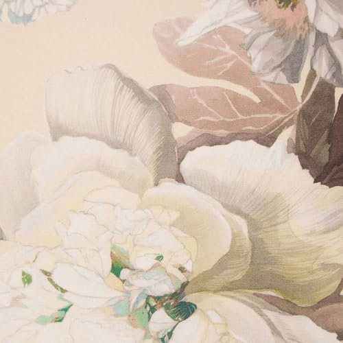 Gabel Copriletto estivo matrimoniale Peony vaniglia cm.260x270