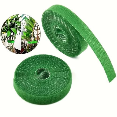 Addein 2 PCS Attache Cable Velcro, Rouleau Scratch Autocollant, Bande Velcro Double Face, Reutilisable Nylon Rouleau Scratch Cable Organisateur Rouleau pour la Gestion des Câbles