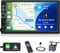 Inefala Radio Pantalla Coche 2 DIN 7 Pulgadas con Apple Carplay y Android Auto, Pantalla Carplay Coche con Bluetooth, Mirror Link, Soporta FM, USB, AUX, TF, Control Remoto, Cámara Trasera
