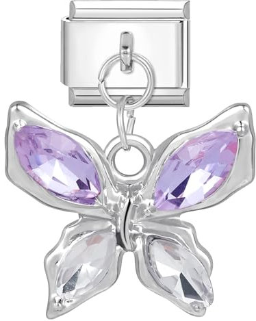 Italian Charm Bracelet charms Anhänger,Silber 9mm-Anhänger für Italian Charm Armbänder DIY Abnehmbar Module,Italian Style Charms für Damen