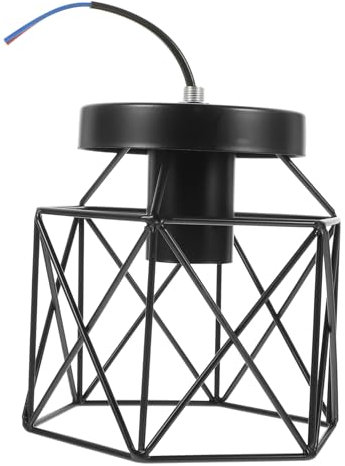 Housoutil Nordische Innen Deckenlampe Schwarz Aus Metall Dekorative Haushaltsdeckenleuchte Langlebige Flur Und Wohnzimmerbeleuchtung Einfache Installation