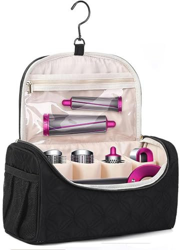 Lsydgn Portable Reisen Lagerung Tasche Kompatibel, Reise-Aufbewahrungstasche Kompatibel Mit Airwrap Styler, Tragetasche Für Airwrap Styler Für Supersonic Haartrockner,Wasserdicht,Kratzfest,Staubdicht
