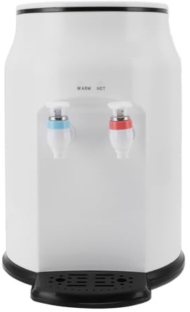 Asixxsix Dispensador de Agua de encimera, eléctrico de Carga de 500 W para Agua Caliente a Temperatura Constante, con Capacidad para Botellas de 1.2 a 5 galones, Ideal para
