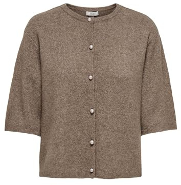 JDY Damen Jdyrue Life 2/4 Pearl Cardigan KNT