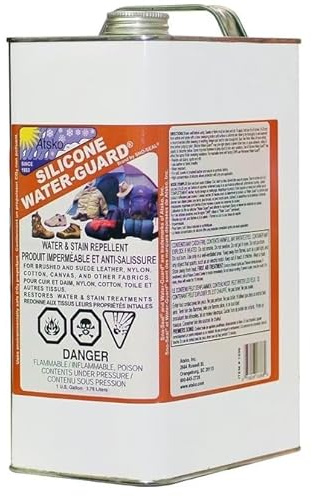 Atsko Water Guard Imprägniermittel Kanister 3,79 L – Profi Zelt Imprägnierung für Baumwollzelte, Markisen & große Flächen – Silikon Textil Imprägnierung zum Aufrollen – wasserdicht, UV-Schutz