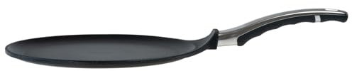 BAF Crepespfanne Ø 28 cm - große runde Omelette Pfanne beschichtet aus Aluminiumguss - ohne Induktion - Made in Germany