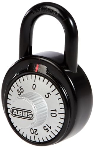 Abus GEEal78 Vorhängeschloss, Schwarz, Dial Combination Padlock