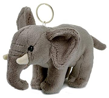 Mimex WWF00293 - WWF Schlüsselring Elefant 10 cm