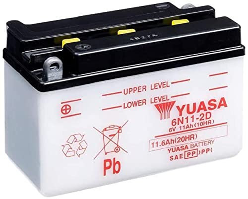 YUASA 6N11-2D Batterie de Moto