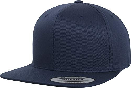 Flexfit Uni 6089OC-Organic Cotton Snapback Cap, Navy, one Size