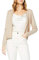 Vila Damen Viril Short L/S Knit Cardigan-noos Strickjacke, Natural Melange ,XS