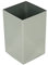 Gedy cromata, Perth Portaspazzolini da Bagno, Misure e Peso: 10X6X6 CM & 0,25 kg, Porta dentifricio e spazzolino in Acciaio Inox, Finitura, Design R&S, 2 Anni di Garanzia, Unica