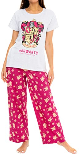 Harry Potter Damen Schlafanzug Hogwarts Mehrfarbig Medium
