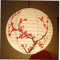 Froiny Rote Pflaumenblüte Runde Chinesische Papierlampe Für Chinesische Orientalische Art Restaurant Startseite Hochzeitsfest Dekoration