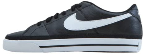 Nike Femme Court Legacy Next Nature Women's Shoes, Black/White-Volt-Team Orange, 37.5 EU