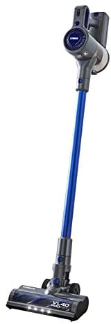 Tower T513004 VL40 Pro 3-in-1 Cordless Vacuum Cleaner with Cyclonic Suction, Turbo Pet and Upholstery Brush, 22.2v Li-ion, Brushless Motor, Blue & Grey