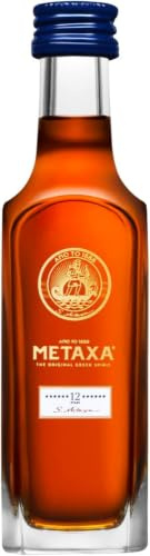 Metaxa 12 Stars, The Original Greek Spirit, 5cl Mini