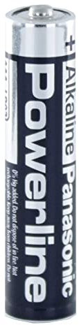 Pila alcalina 1,5 V Panasonic Powerline - Ministilo, AAA, LR03, MN2400