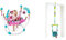 Bright Starts, Disney Baby, Minnie Mouse Peekaboo Baby Activity Jumper & Bouncer, Interactive Play Centre with Lights and Melodies & Door Jumper - Bounce 'n Spring Deluxe with Padded Seat