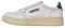 AUTRY Scarpe Sneakers Uomo in Pelle Bianco Aum LL20 Bianco - Verde (Numeric_40)