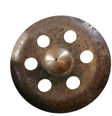 Platillo Profesional De China De 18 Pulgadas con 6 Agujeros para Instrumentos De Percusión De Batería Accesorios para Instrumentos de percusión