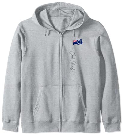 Cookinseln Flagge, Cookinseln, Cookinsel Patriotische Flagge Kapuzenjacke