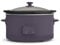 bella Pentola a cottura lenta programmabile da 6,0 Qt, rivestimento antiaderente in ceramica EverGood™, temperatura e tempi di cottura regolabili, pentola in gres e coperchio in vetro temperato,