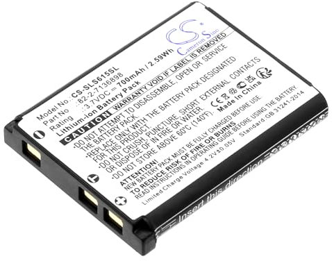 700mAh / 2.59Wh Ersatzakku kompatibel mit SteelSeries 61527, Arctis Nova Pro, 82-2-7136898