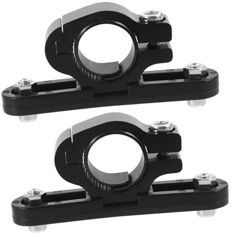 HANABASS 2Pièces Adaptateur de Support de Bouteille pour Vélo Compatible Types de Porte-bidons Installation Facile sans Retirer la Tige de Selle Guidon pour VTT Vélo de Route et Vélos Électriques