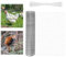 LIMITADA Grille Métallique Hexagonale 40cm*10m, Grillage Métallique Rigide Anti-rongeur, Grillage à Poule et Lapin Galvanisé, Treillis Métallique avec Serre-câble, pour Plante Grimpante Ferme Jardin