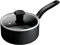 Tefal Titanium Essential Saucepan 18 cm + Lid, Non-Stick Coating, Metal Spatula Safe, Compatible with All Hobs Except Induction, B9412344
