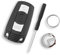 3 Buttons Car Key Fob Case For BMW 1 3 5 6 Z4 X1 X3 X5 Key Fob Series E46 E60 E61 E63 E64 E70 E71 E72 E90 E91 E92 with Screwdriver and Key Ring Batteries VL2020