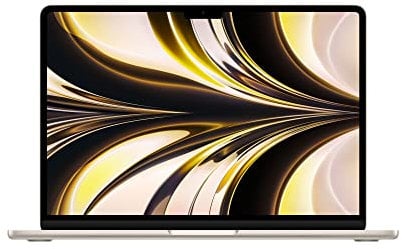 Apple 2022 MacBook Air Portatile con chip M2: display Liquid Retina 13,6, CPU 8 core e GPU 8 core, 16GB di RAM, 256GB di archiviazione SSD storage, tastiera retroilluminata; Galassia
