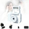 Retro Snap Camera,Mini Vintage Camera,Mini Retro Camera,1080p Mini Camera,Mini Keychain Camera,Mini Camera Keychain,Tiny Camera Keychain,Retro Mini Camera,With Flash Light (white)