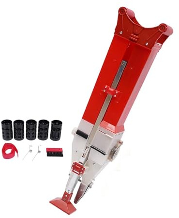 GAYCLG Handheld Seed Planter Manuelle Dünger Doppel Zylinder Streuer Maschine Sämaschine Dünger Applikator Handheld Seeder Seeder