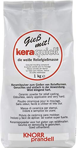 Knorr Prandell 212160000 Knorr prandell 212160000 keraquick Gießmasse 1000 g, weiß