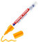 edding 4095 Kreidemarker - neon-orange - 1 Kreidestift - Rundspitze 2-3 mm - Kreidestift für Tafel abwischbar - zum Beschriften von Fenster, Glas, Spiegel - Tafelstift mit deckenden Farben
