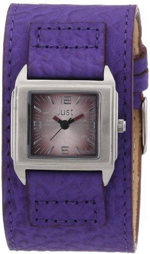 Just Watches Damen-Armbanduhr Analog Quarz Leder 48-S9258-DBR