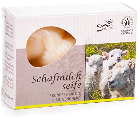 Saling Schafmilchseife, maritime Kiste, Muschel, 80g