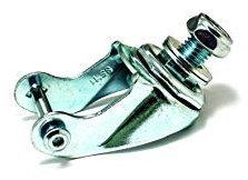Streetsurfing Caster Komplettset Inklusive Montagematerial, Design: Silver, 500191, Einheitsgröße