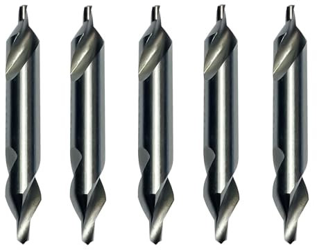CNC QUALITÄT Zentrierbohrer 5 Stück 1,0 mm