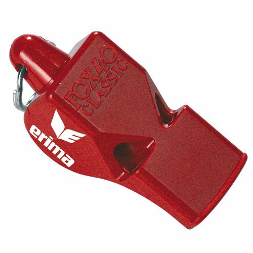 Erima Schiedsrichterpfeife Classic rot, One Size Herren