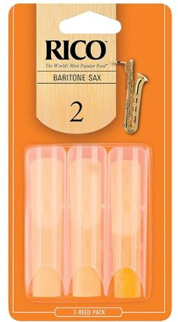 RICO Blätter für Baritonsaxophon Stärke 2.0 (3 Stück)