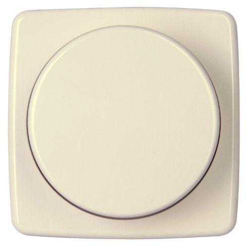 Kopp 335201181 Rivo Dimmerabdeckung für Druck-Wechseldimmer