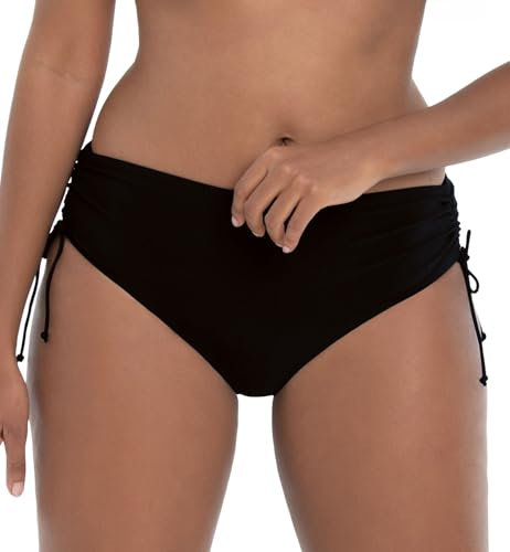 Rosa Faia - Bikini slip, Donna, Nero (Schwarz (Schwarz)), Taglia produttore 38