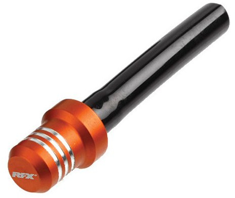 RFX Race Entlüftungsschlauch – Shorty Inc 1-Wege-Kappe (Orange)