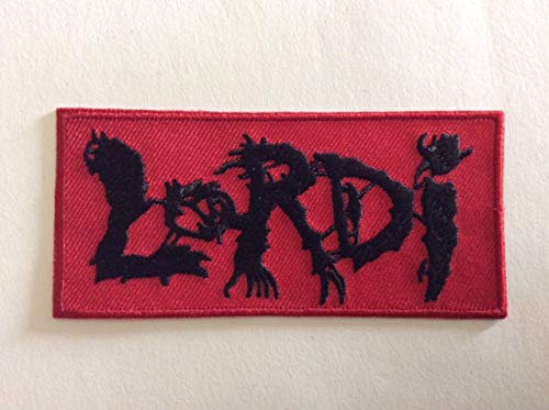 Aufnaher Toppa Blue, 10 x 4,5 cm Lordi