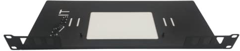 GrabbeIT V2 Rackhalterung AVM Fritz!Box 7690, 7590, 5590 Fiber, 6890 LTE Black Edition